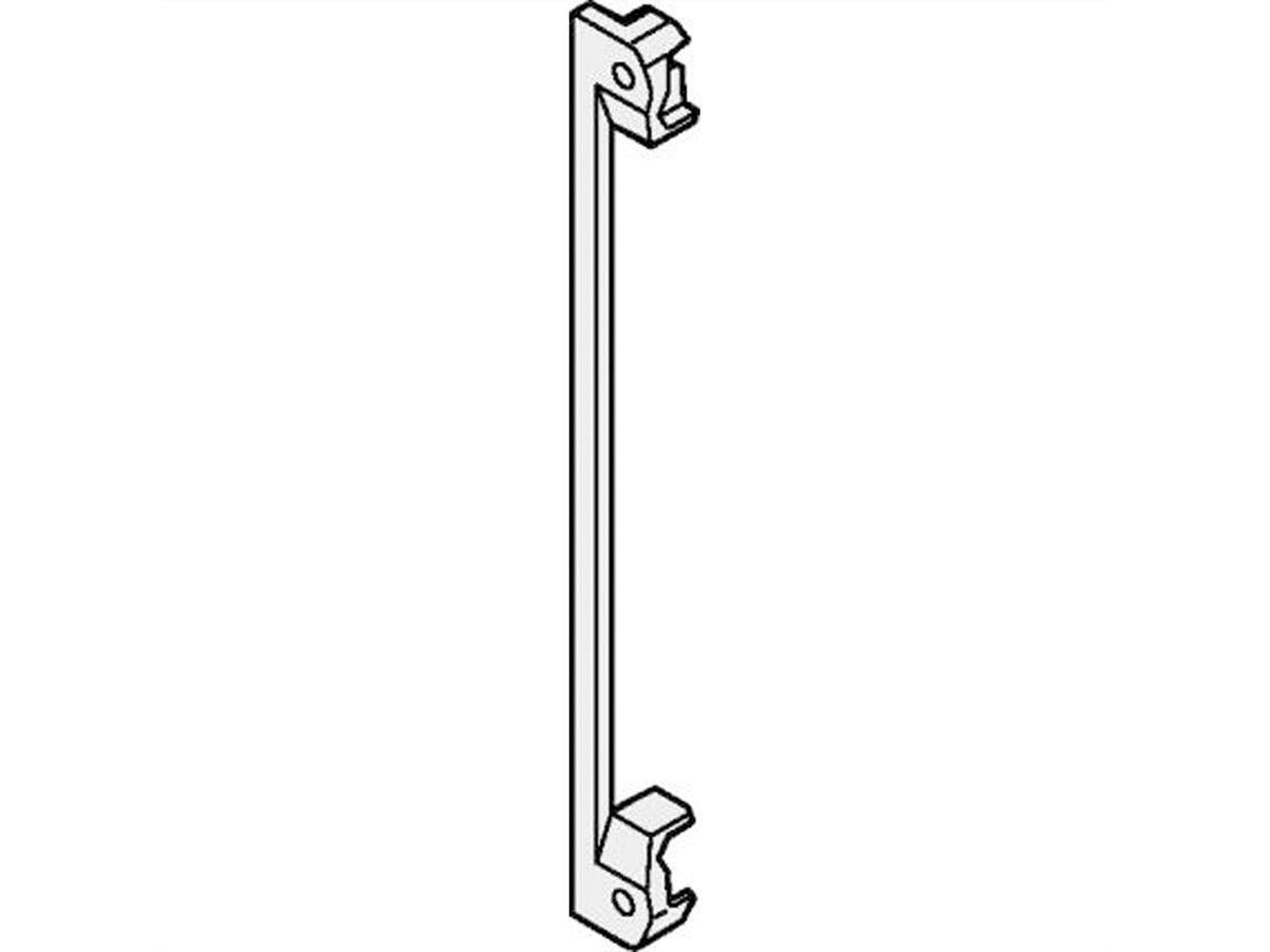 SCHROFF PCB Bracket for Fixing Front Panel/PCB, Plastic, Red