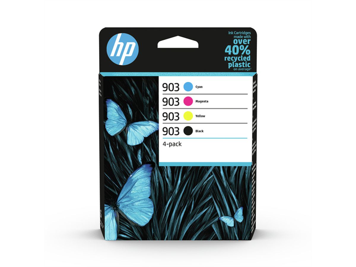 HP 903 6ZC73AE Multipack, schwarz, cyan, magenta, yellow für OfficeJet Pro 6960 / 6970