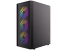 ANTEC AX26 RGB Elite PC case Midi Tower Gaming ATX, black