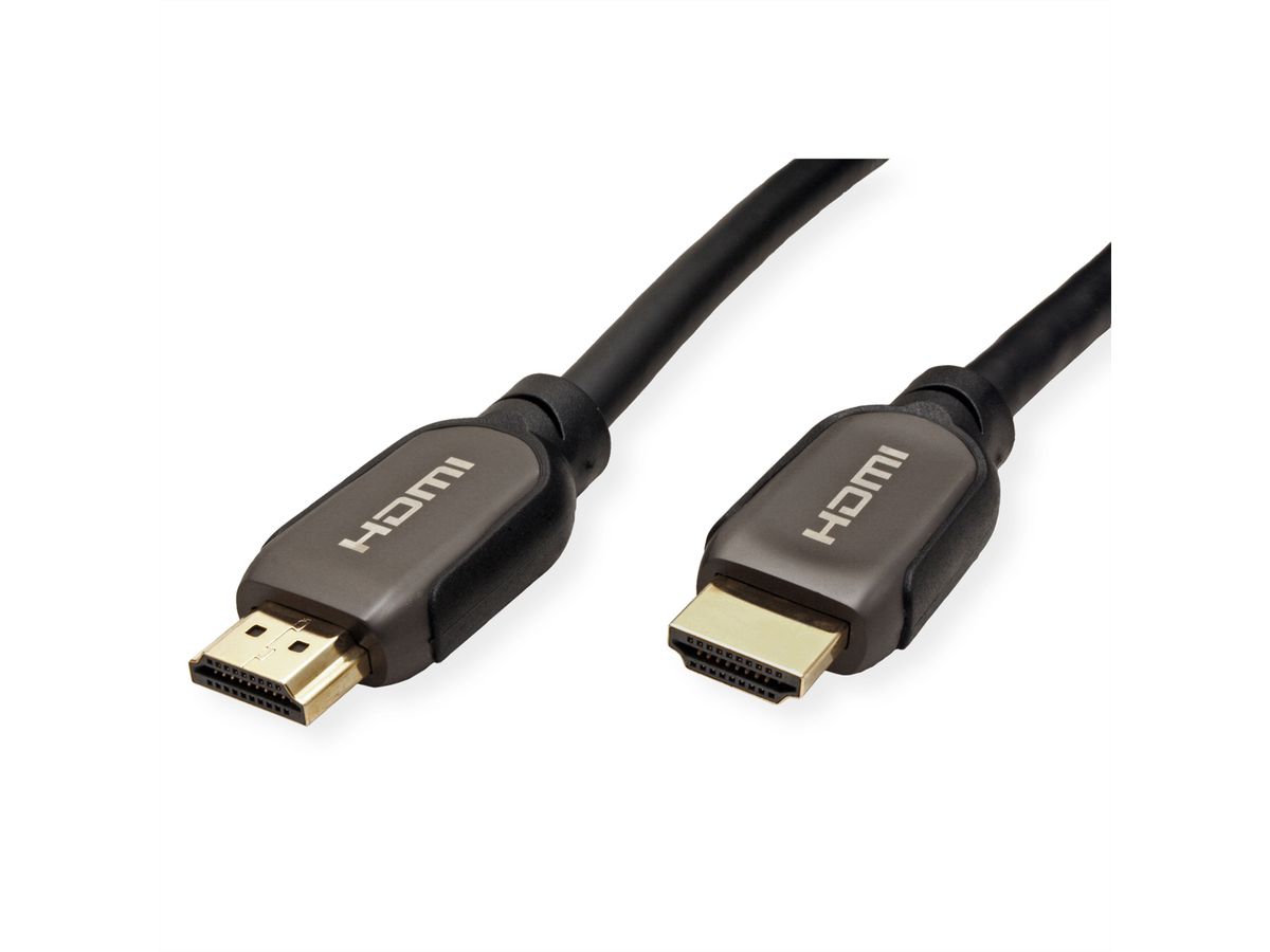 ROLINE ATC HDMI 8K (7680 x 4320) Ultra HD Cable + Ethernet, M/M, black, 3 m