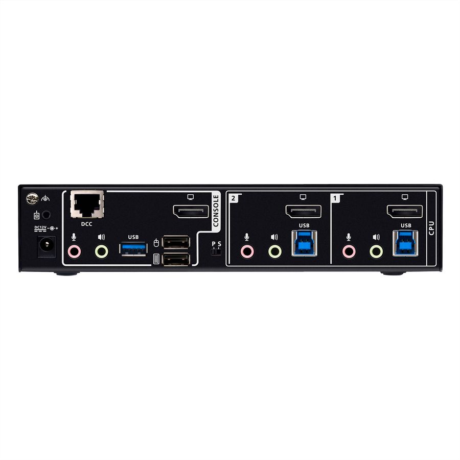 ATEN CS1922A 2-poorts USB 3.0 8K DisplayPort KVM-switch