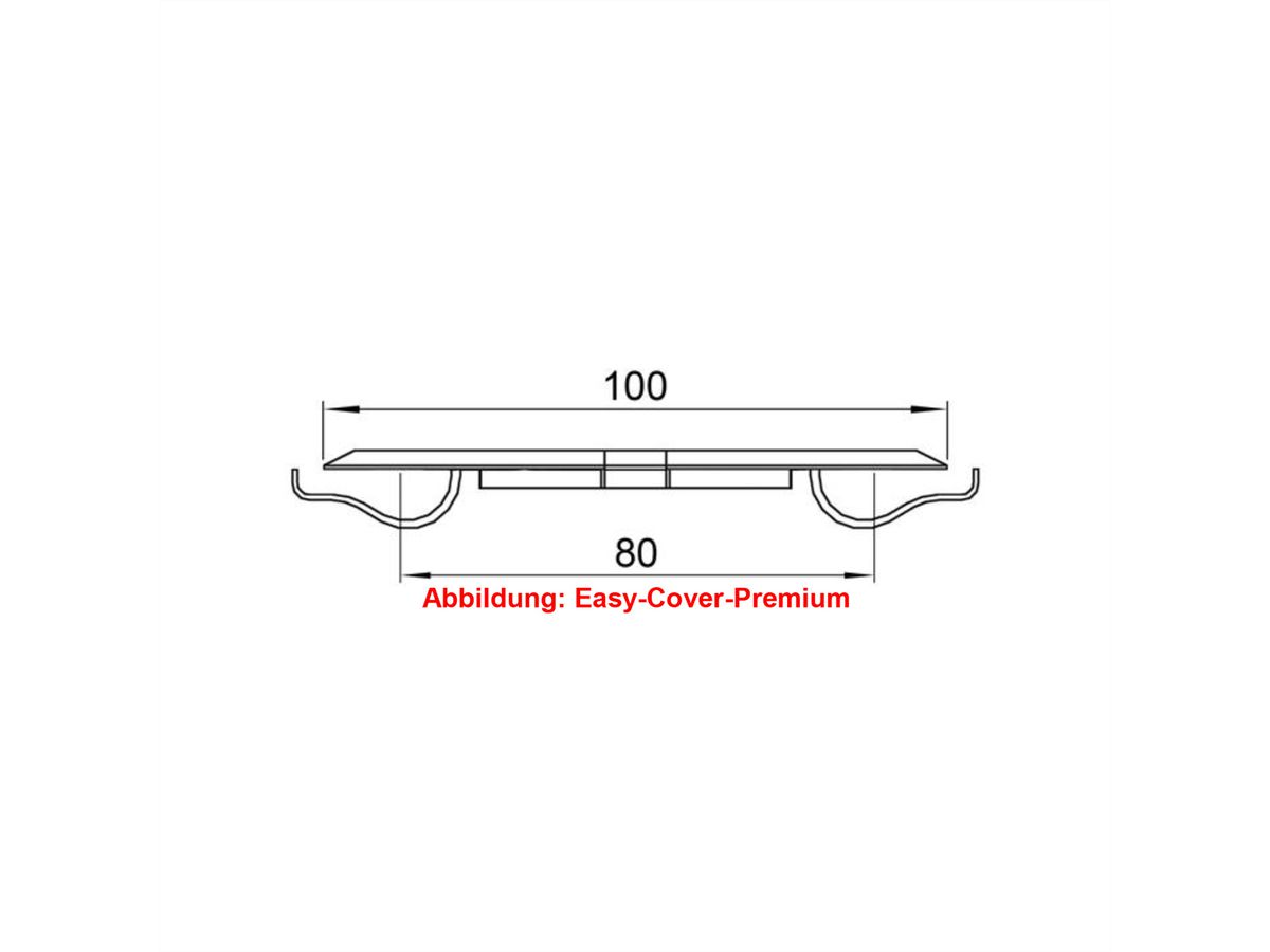 BACHMANN Easy-Cover-Premium zwart