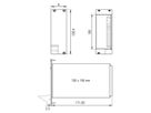 SCHROFF PSU 19" for CompactPCI, AC/DC, 3 U, 8 HP