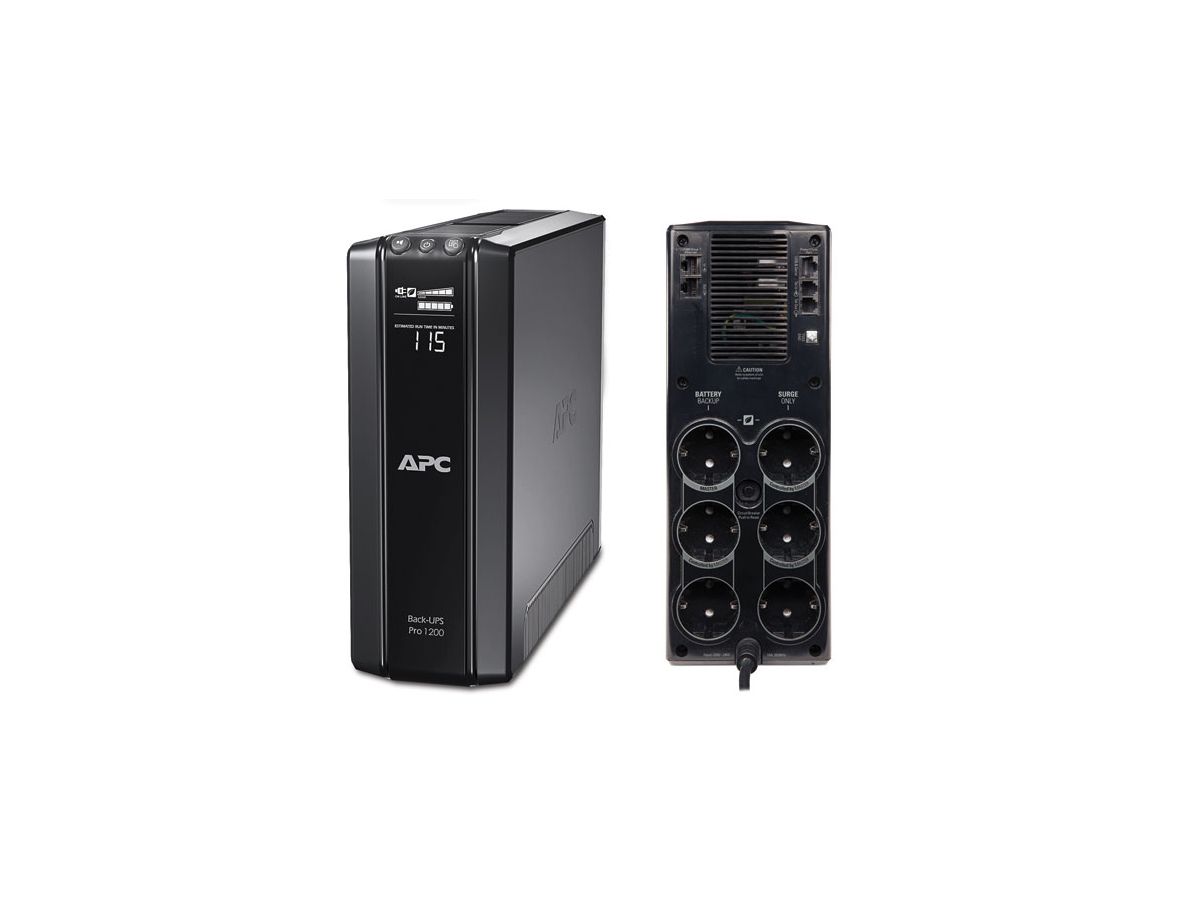 APC Power Saving Back-UPS Pro 1200, veiligheidscontact