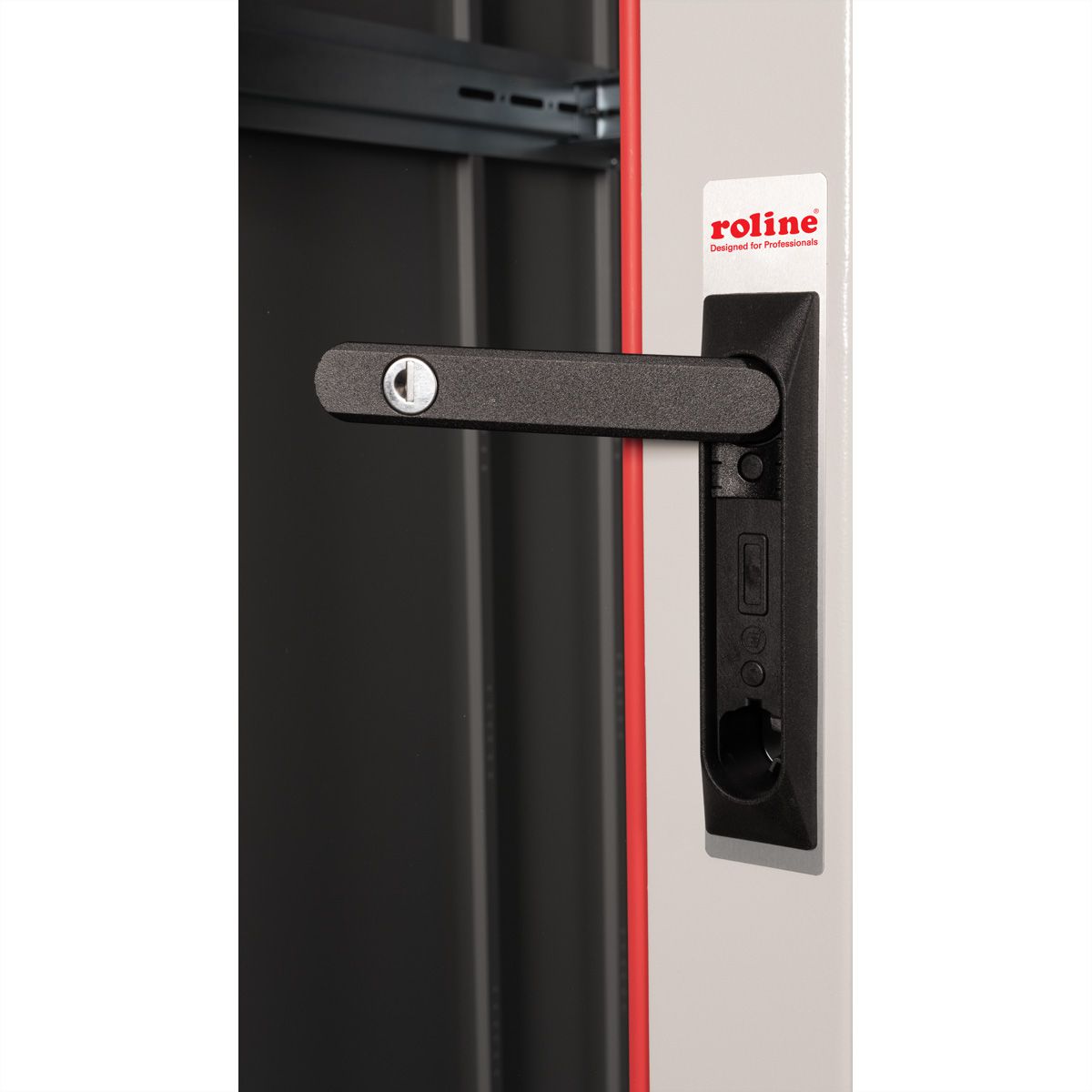 ROLINE 19-inch Network Cabinet Basic 42 U, 800x1000 WxD glass door grey