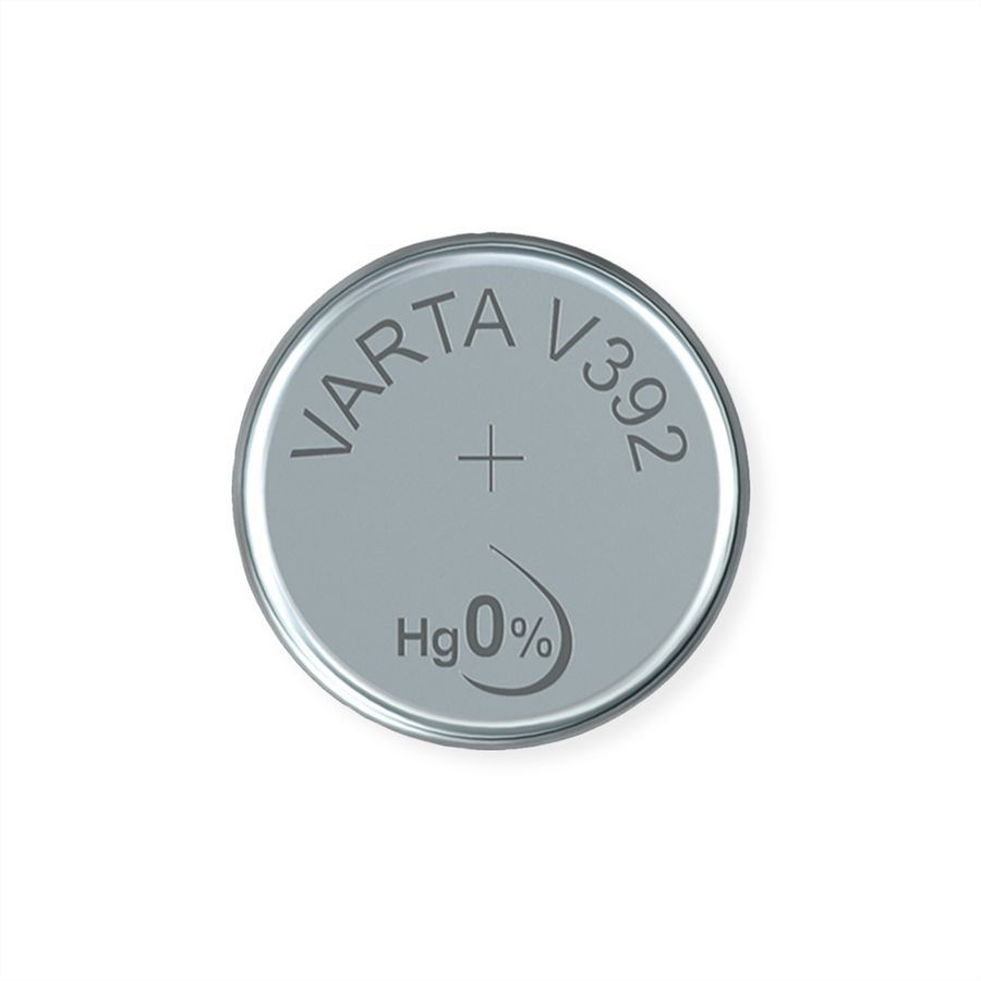 VARTA SR41, 10 stuks, 1,55V, 39mAh, V 392 HC, batterij voor eenmalig gebruik zilveroxide