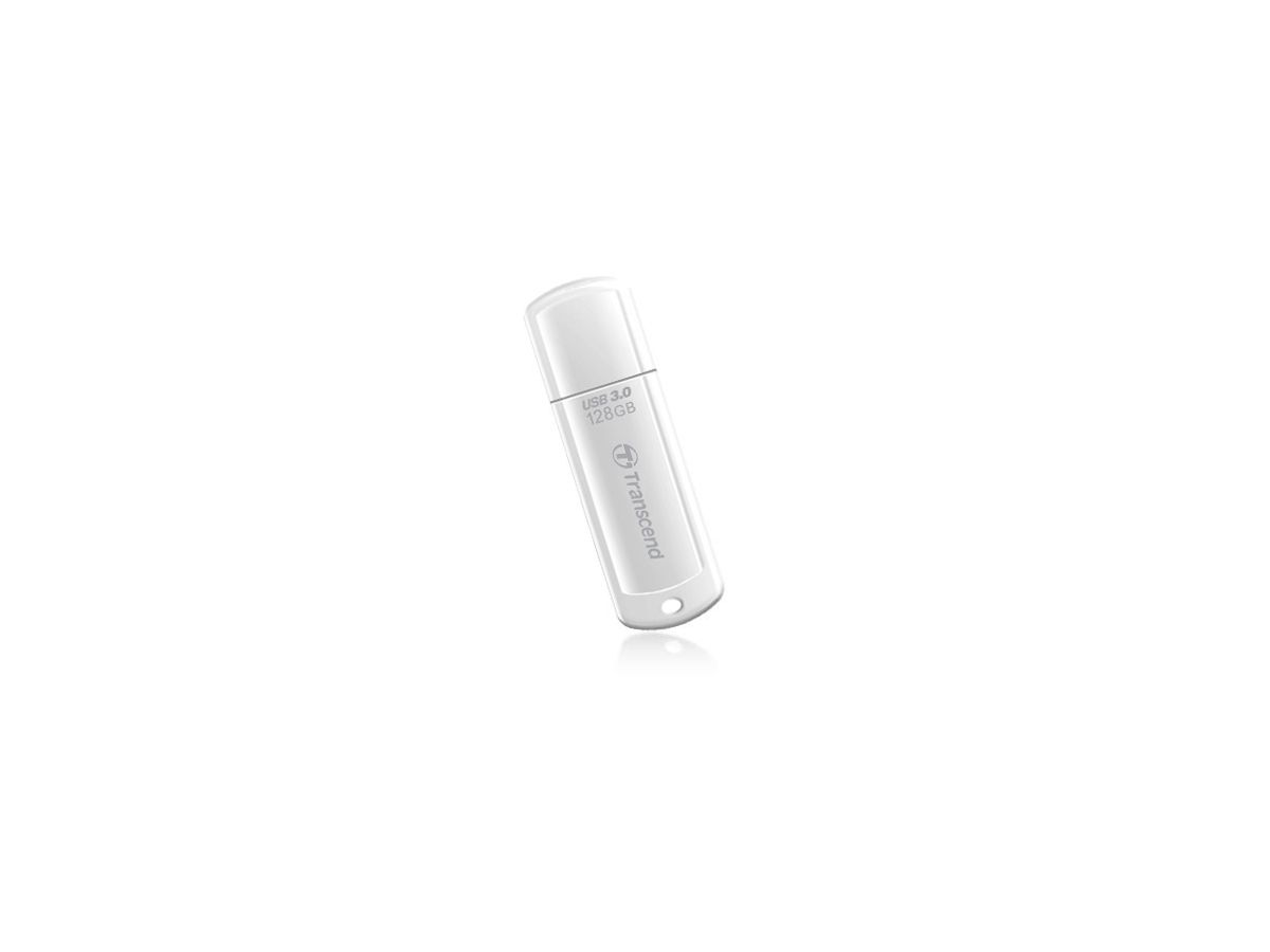 Transcend JetFlash 128GB 128GB USB 3.0 (3.1 Gen 1) USB Type-A connector White USB flash drive