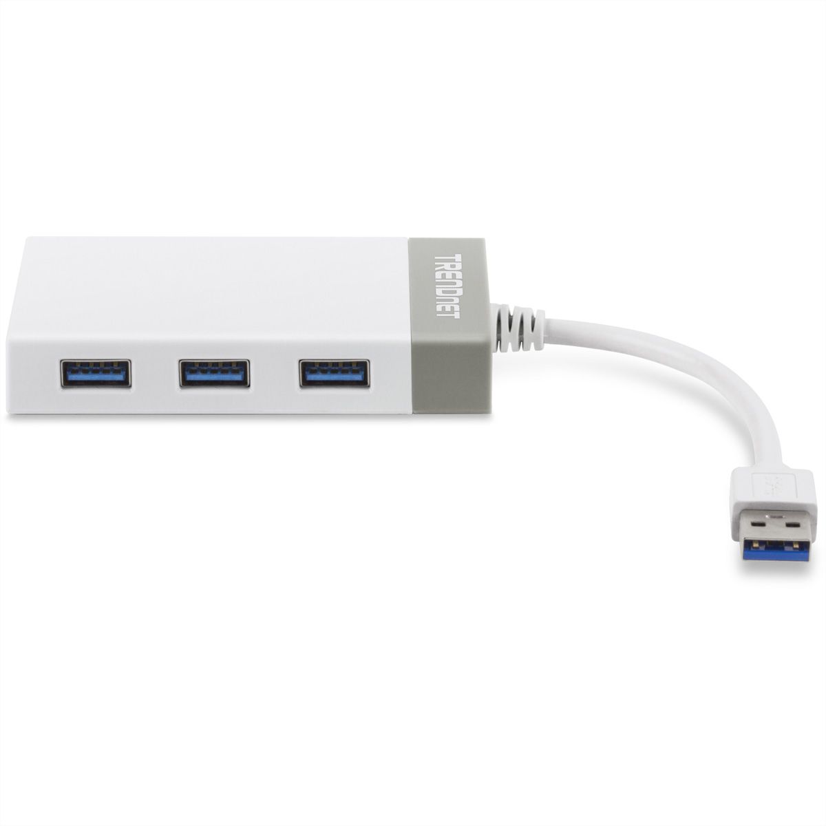 TRENDnet TU3-ETGH3 USB 3.0 naar Gigabit-adapter + USB-hub