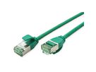 ROLINE RM U/FTP DataCenter Patch Cord Cat.6A (Class EA), slim, green, 2 m