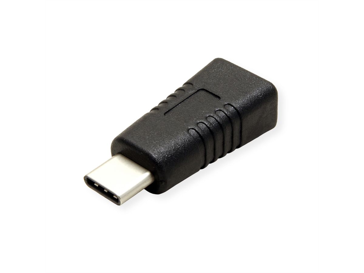 VALUE USB 2.0 Adapter, Type C - Micro B, M/F, OTG