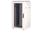 ROLINE 19-inch netwerkkast Pro 22 U, 600x600 BxD Glazen deur grijs