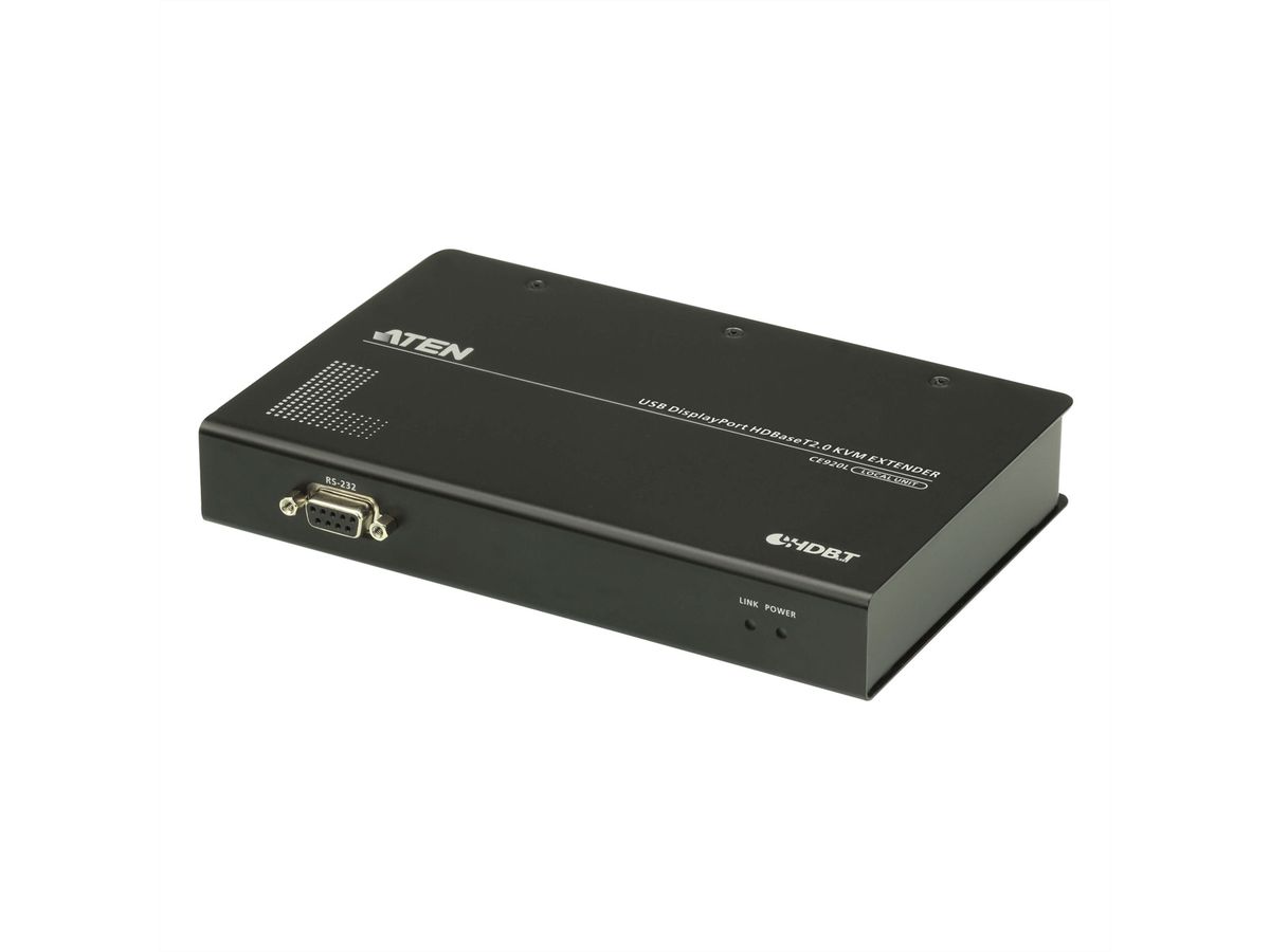 ATEN CE920L USB DP HDBaseT 2.0 KVM Extender zonder internetpoort Alleen lokaal