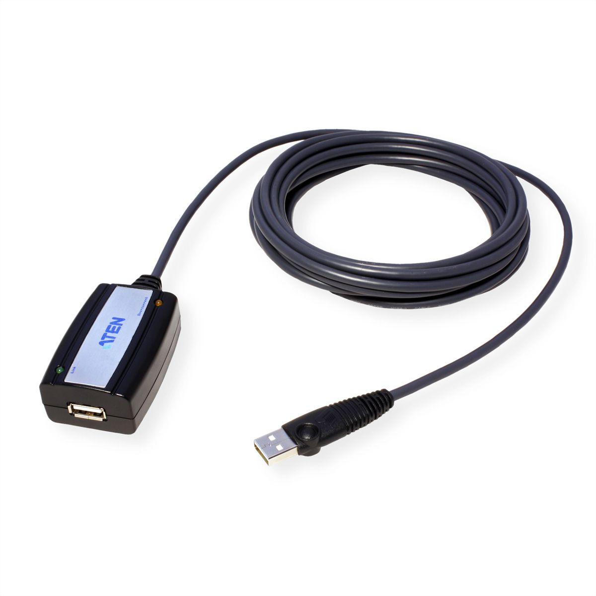 ATEN UE250 USB 2.0 Extender Cable, schwarz, 5 m
