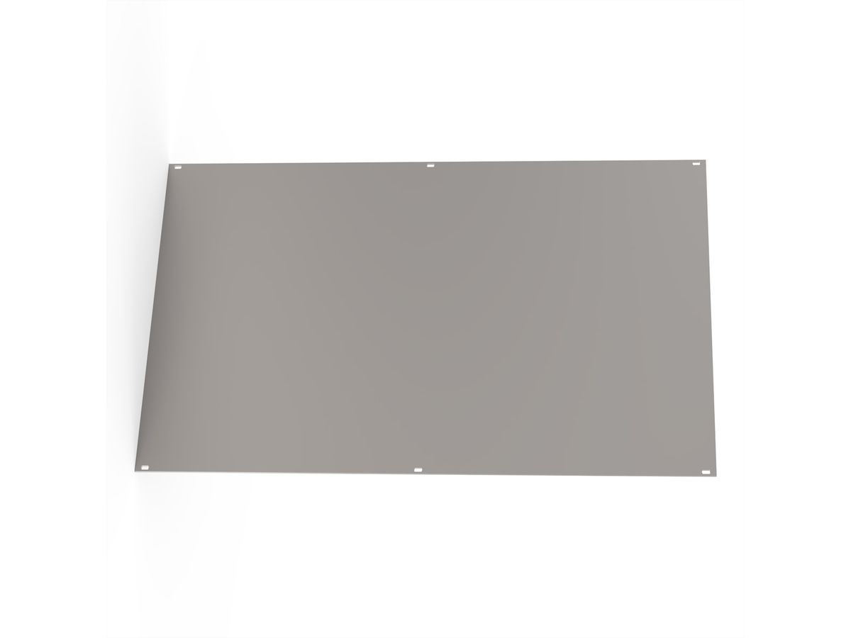 SCHROFF Frontpaneel, U-profiel, Refrofit afscherming, 6 HE, 84 HE, 2,5 mm, Al, voorzijde geanodiseerd, achterzijde geleidend
