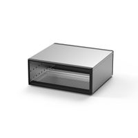 SCHROFF RatiopacPRO, Complete Case, Desktop, Retrofittable Shielding, Front Trim, 6 U, 84 HP, 315 mm