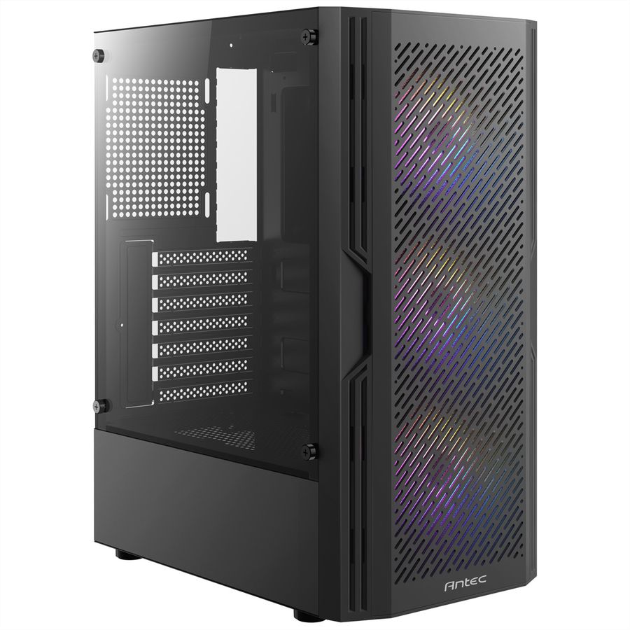 ANTEC AX20 PC case Midi Tower Gaming ATX, black