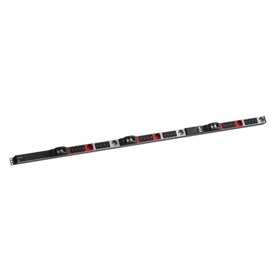 BACHMANN BN ESSENTIAL Metered 24xC13, 6xCEE7/3 6xLS 3,0m CEE 32/5p