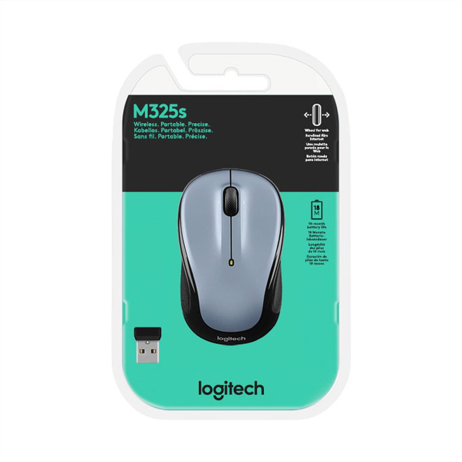 LOGITECH Wireless Mouse M325s grau