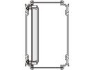 SCHROFF frame insteekmodule printplaathouder voor slot 1, 5 paar