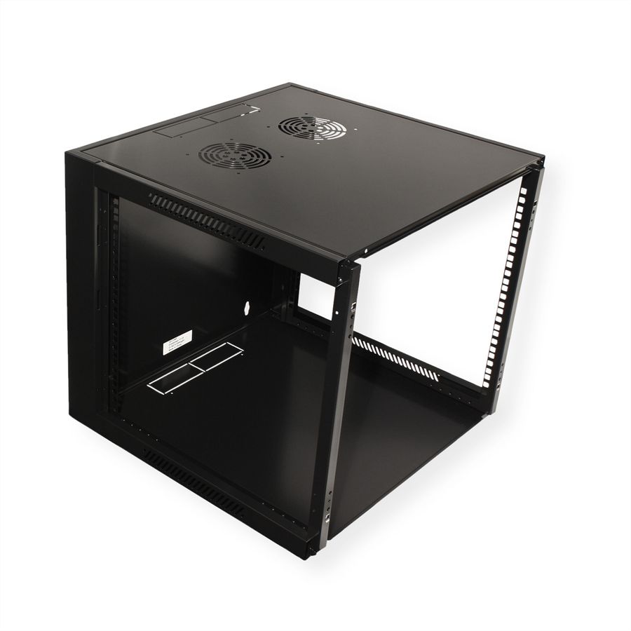 VALUE 19" Wall Mount Rack 6U, 368 x 570 x 450 (HxWxD), black