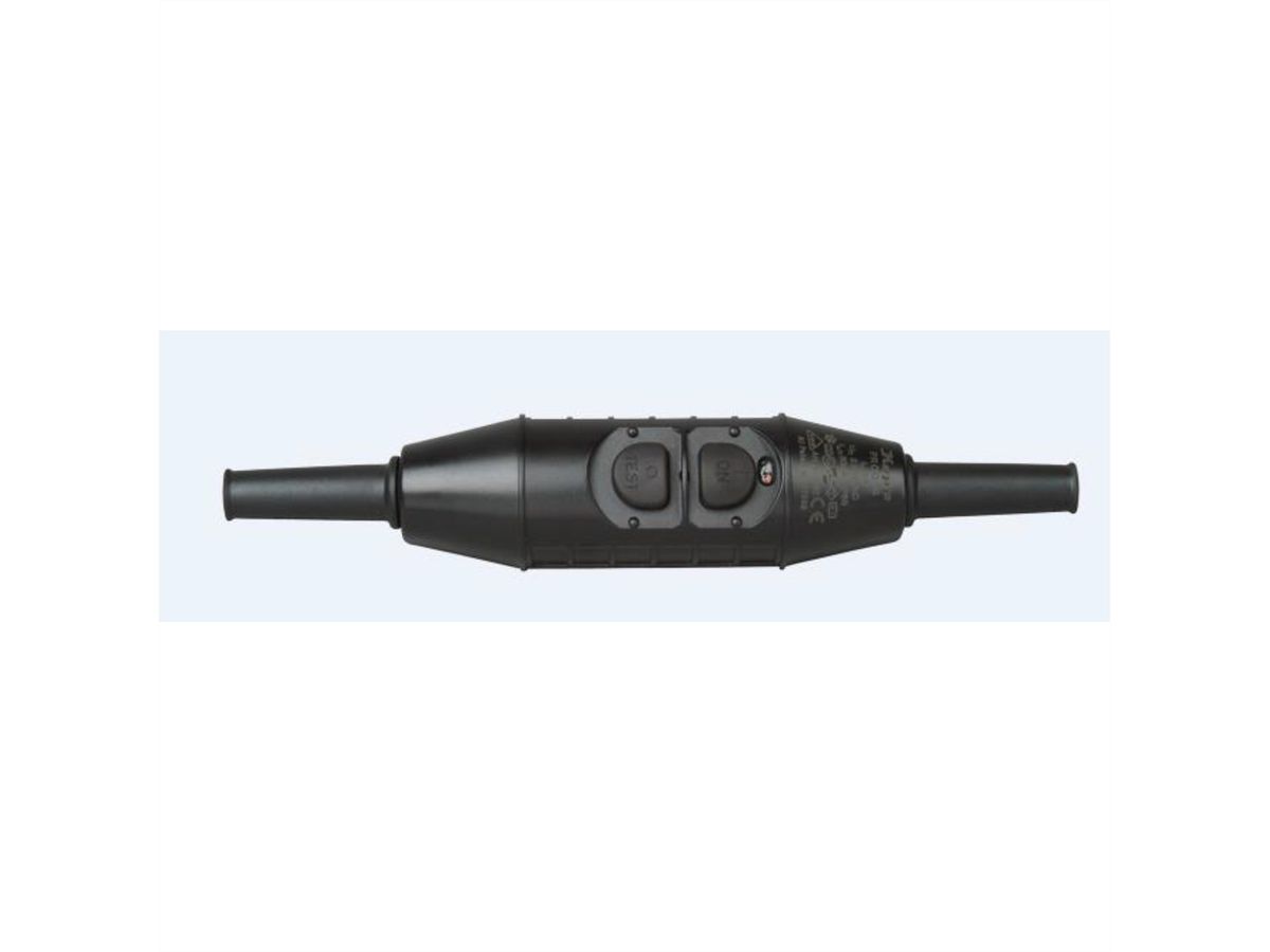 BACHMANN PRCD-S 230 V, 16 A, 30 mA, Personal circuit breaker black, IP55
