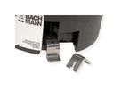 BACHMANN TWIST 2 1xUTE 1xUSB A/C 22W 2.0m AEH RAL9005 30GE round