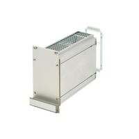SCHROFF Insteekeenheid met frame PRO-Set, Afgeschermd, geperforeerd, meerdere aansluitingen, 3 HE, 10 HE, 227 mm