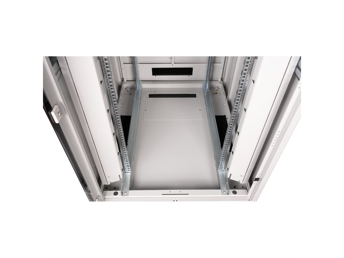 ROLINE 19-inch netwerkkast Pro 42 U, 800x1000 BxD Glazen deur grijs