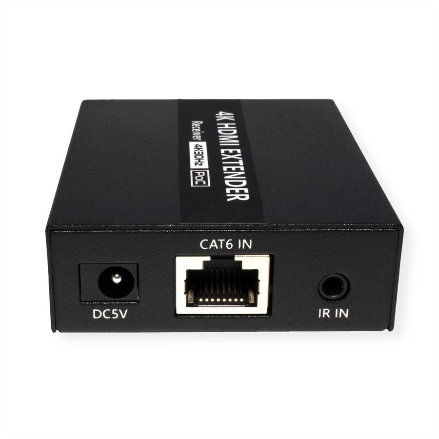 VALUE HDMI A/V Extender via Cat.6A kabel, 4K@30Hz, 40m