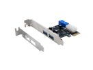 EXSYS EX-11049 2+2-Poort USB 3.2 Gen 1 PCIe Kaart