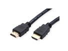ROLINE RM 8K HDMI Ultra HD-kabel met ethernet, Male/Male, zwart, 1 m