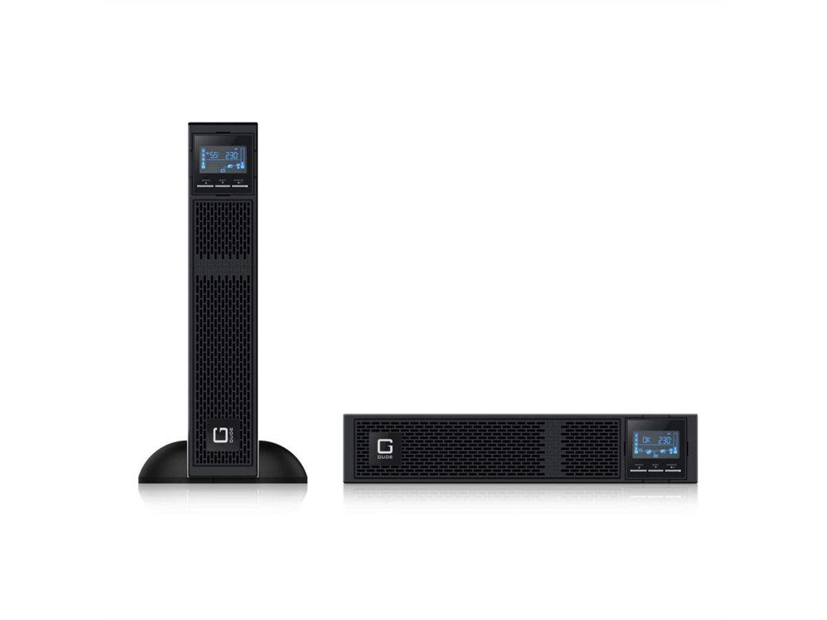 ROLINE ProSecure III 3000 RM2HE - Online UPS, 19" rack-versie, zwart, zwart