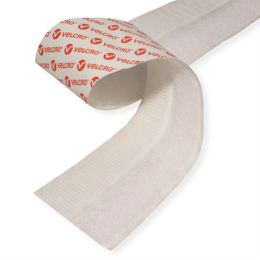 VELCRO® zelfklevend klittenband 20 mm x 10 m wit