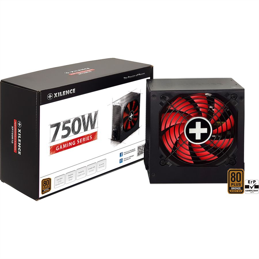 Xilence XP750R10 750W PC Power Supply, 80+ Bronze, Gaming, ATX