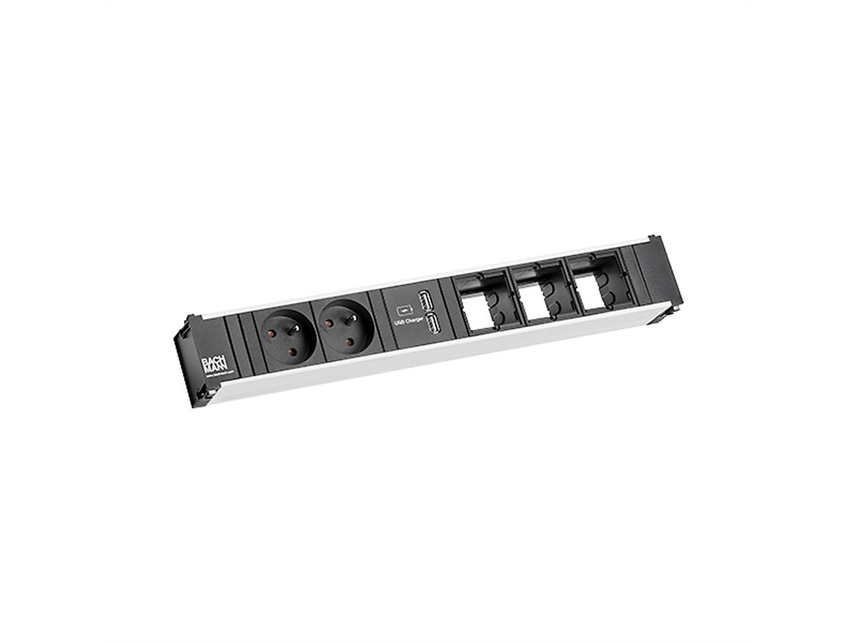 BACHMANN CONI 2xUTE 1xUSB Charger 3xCM power 0.2m GST18