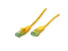 ROLINE RM Patchkabel Cat.6A UTP, geel, 20 m