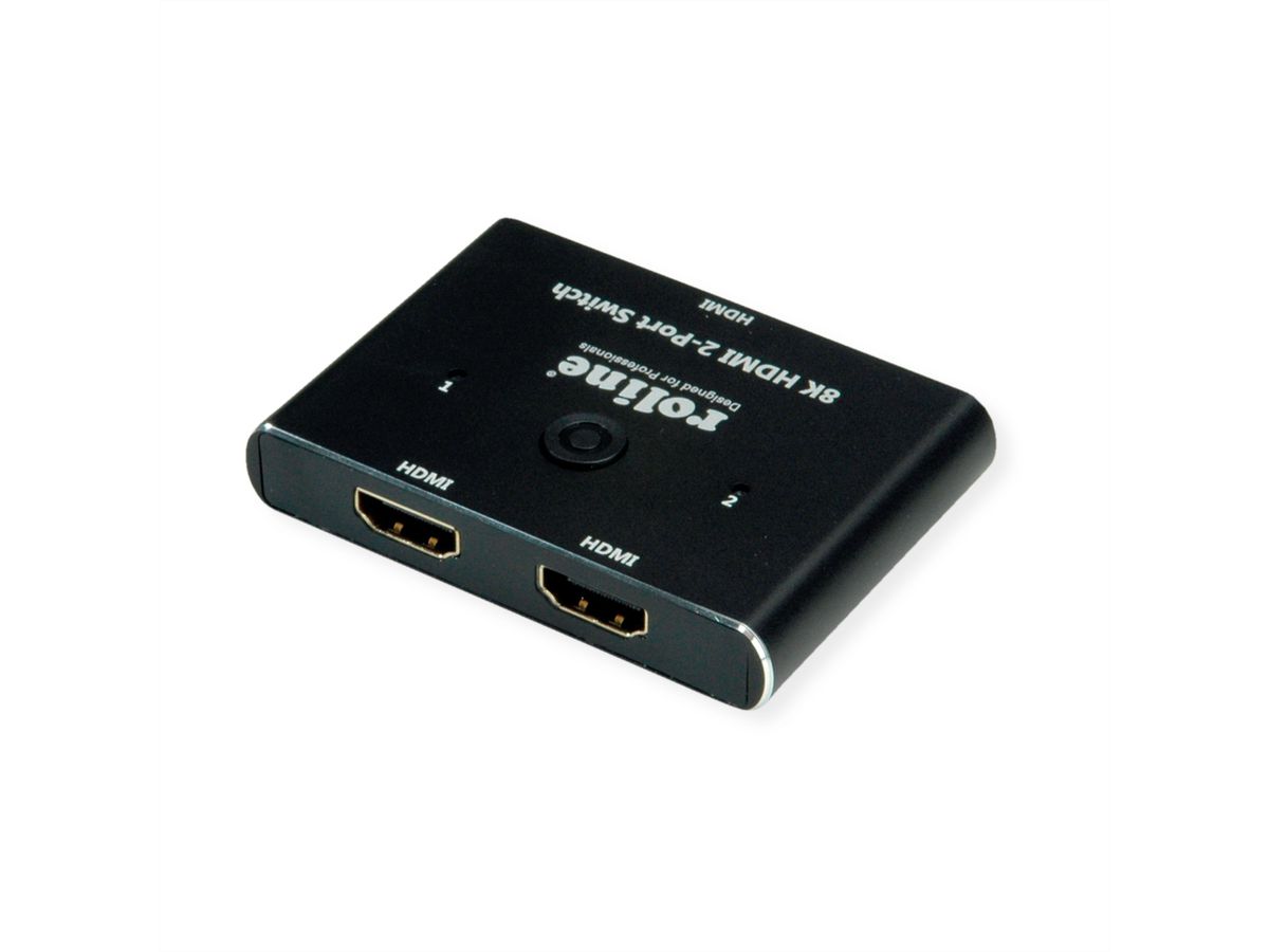 ROLINE 8K HDMI Switch, 2-ways