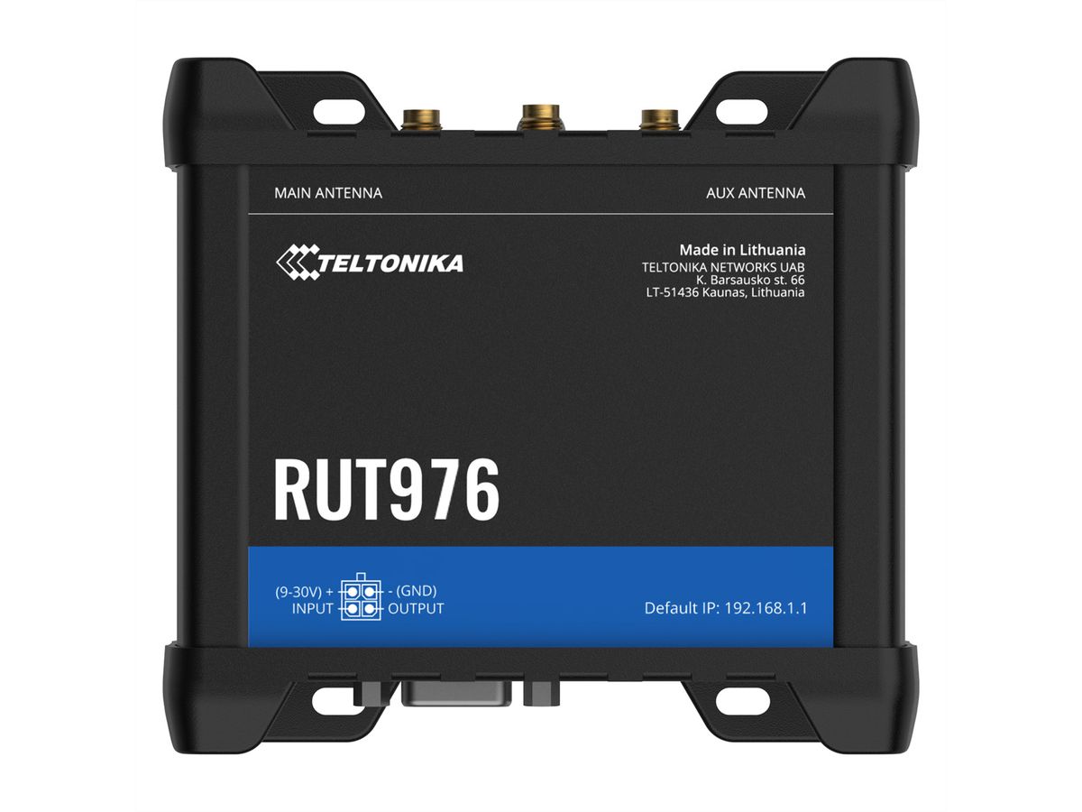 TELTONIKA RUT976 Redcap 5G-router