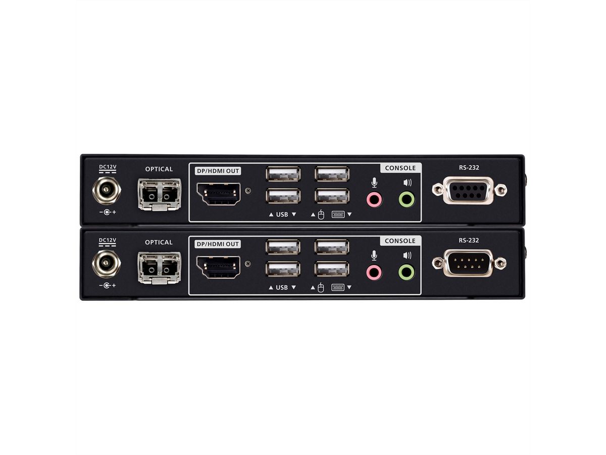 ATEN CE980 USB True 4K DisplayPort/HDMI optische KVM-extender