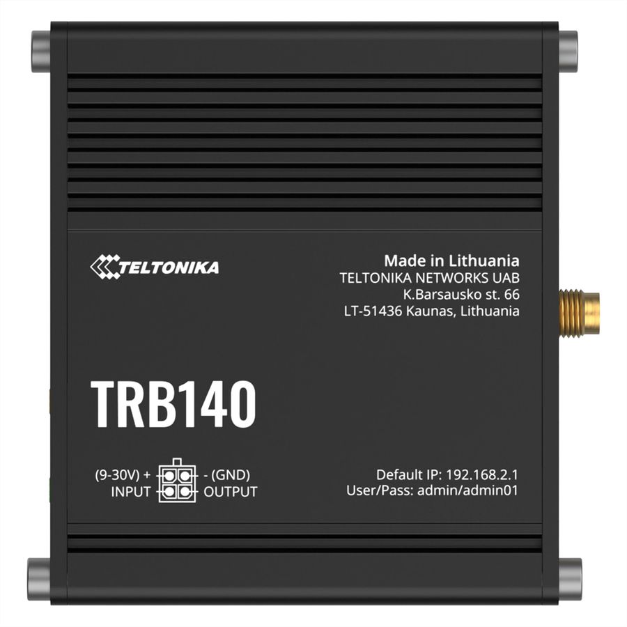 TELTONIKA TRB140 LTE/4G/3G/2G robuuste Industriële gateway
