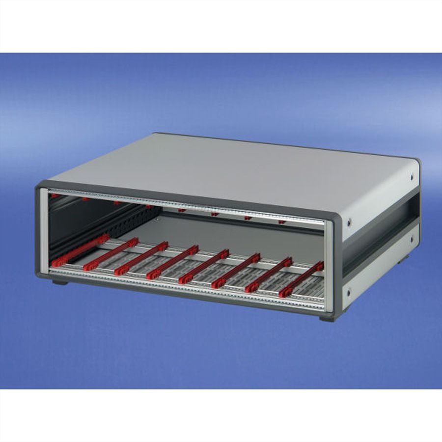 SCHROFF CompacPRO Complete Desktop Case, Unshielded, 3 U, 28 HP, 271 mm