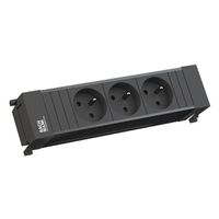 BACHMANN POWER FRAME 3xUTE short plastic profile black