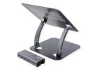 EXSYS EX-1224HM Laptopständer mit abnehmbarer 7 in 1 USB-C Dockingstation
