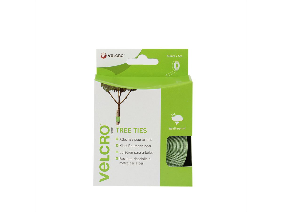 VELCRO® ONE-WRAP® klittenband Bomen Binder ONE-WRAP® tape 50mm x 5m Groen