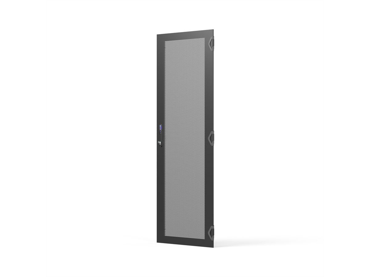 DOOR 2200H 800W VENT LH E-HANDLE RAL7021