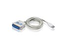 ATEN UC1284B USB parallelle printerkabel, 1,8 m