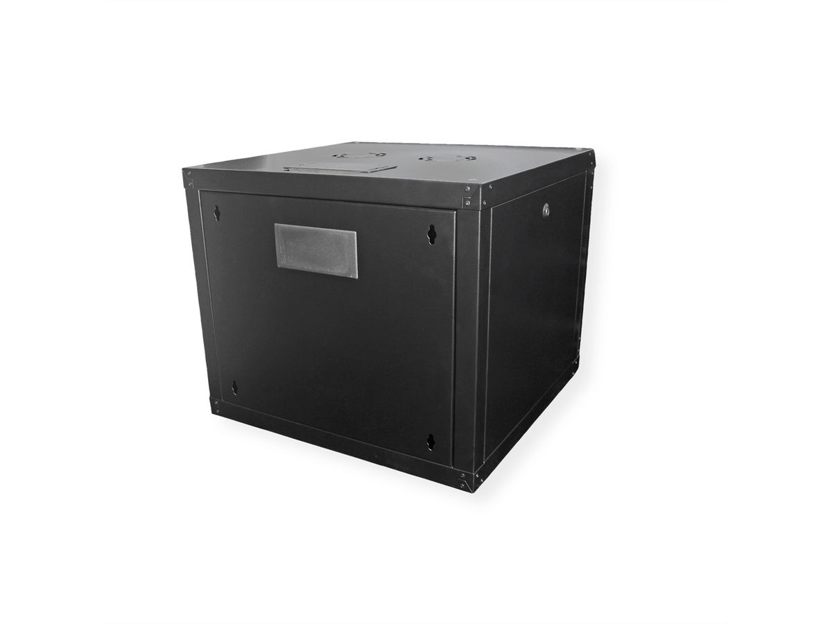 ROLINE 19-inch wandbehuizing Pro 9 U, 600x600 BxD zwart