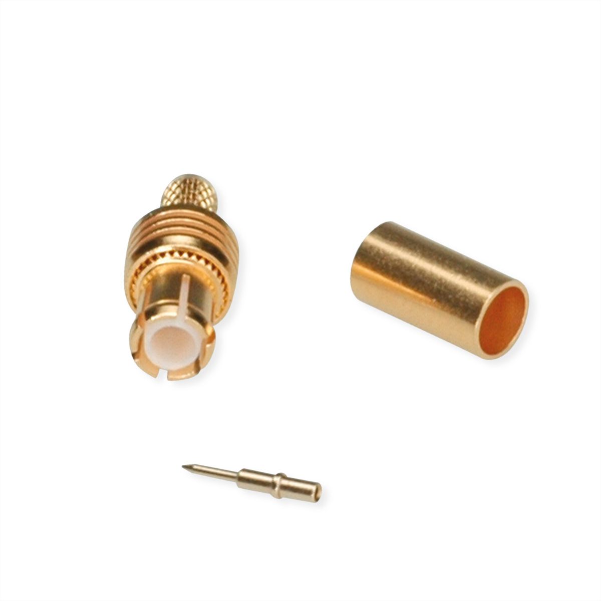 TELEGÄRTNER MCX-Crimpstecker für RG-316/U vergoldet