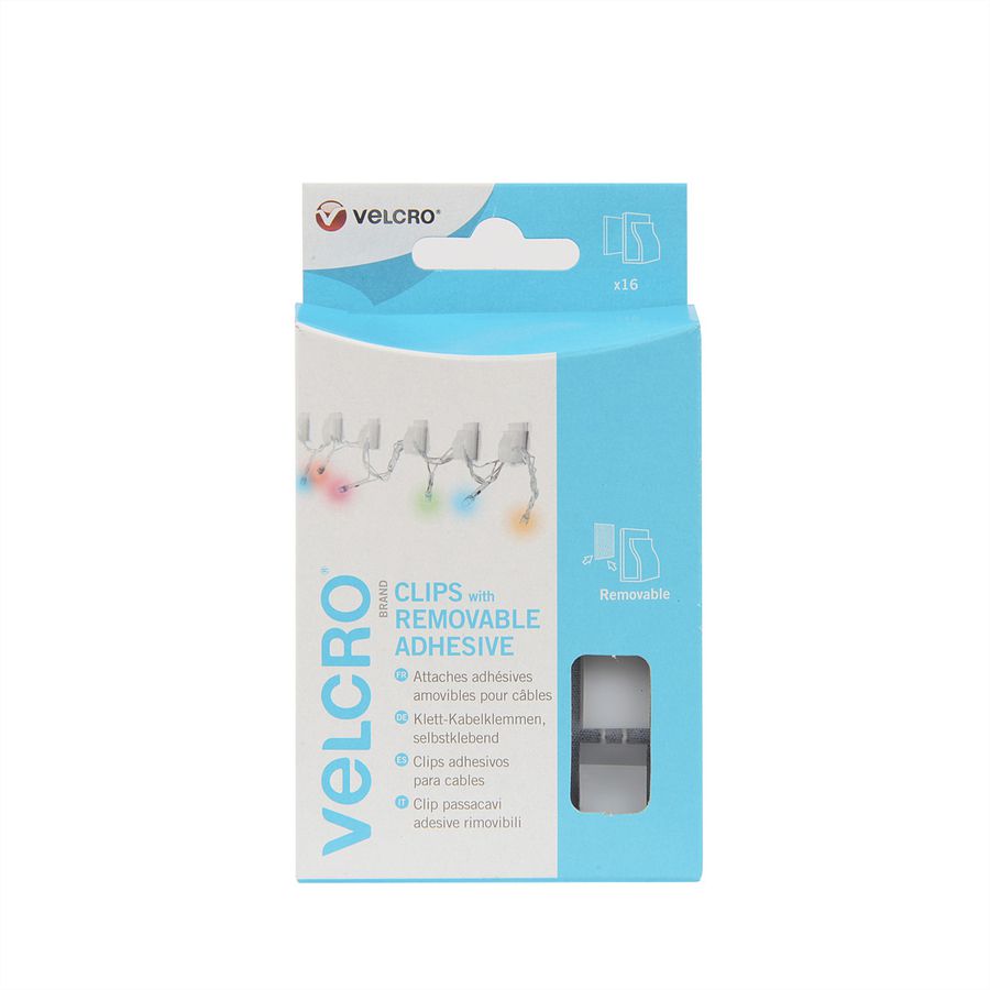 VELCRO® Klittenband Kabelklemmen Klein x 16 Ondoorzichtig