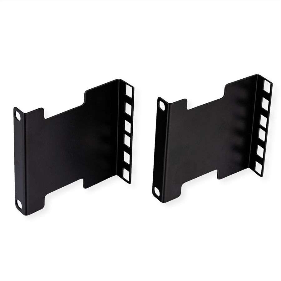 VALUE 19" Rack Depth Extender, 2 pcs, 2U, metal, 101.5mm